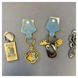 Universal Studios Harry Potter Keychain Lot