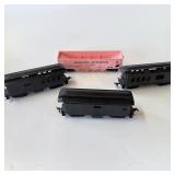 HO Train Car Lot: Coals and Caboose