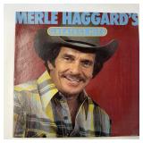 Vinyl Record: Merle Haggard Hits