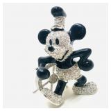 Disney Mickey Swarovski Crystal Figurine