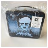 Unused Edgar Allen Poe Metal Lunchbox