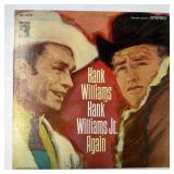 Vinyl Record: Hank Williams and Jr Ride Again