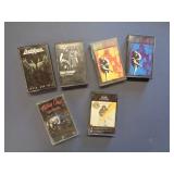 Cassette Tape Lot: GnR, AC-DC, Dokken, Cooper Crue