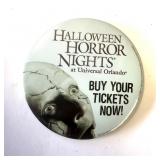 Universal Studios Button: HHN