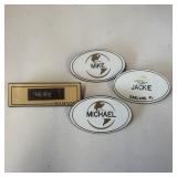 Universal Studios Name Tage Lot Mike