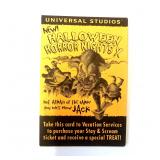 Universal Studios HHN Promo Flyer