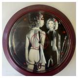 Vintage Olivia Newton-John Clock