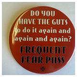 Vintage Universal Studios HHN Button