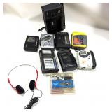 Big Lot of Broken Walkman Type Cassette Palyers
