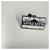Disney Pin Space Mountain License Plate