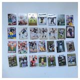 Football Card Lot: Rockies and Draft Picks