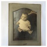 Vintage or Antique Baby Photograph
