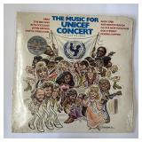 Sealed Vinyl Record Music for Unicef Concert
