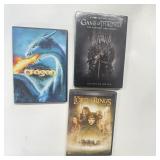 DVD Lot: Dagons, Thrones, and Rings
