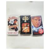 VHS Tape Lot: Silly and Star Wars