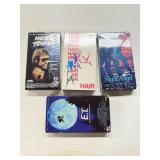VHS Tape Lot: Chuck Norris, ET, Hair and Oddball