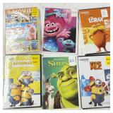 Sealed DVD Lot: Kid's Movies Shrek and more