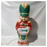 Christmas Blow Mold: Drummer Boy Green