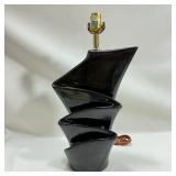 Vintage 80's Deco-like Ceramic Lamp