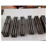 30 pieces of straight track