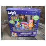 Bluey Christmas Lighted Inflatable Bluey Family