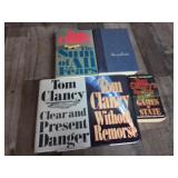 Tom Clancy Novel Lot 5 Books