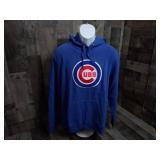 Mens MLB Chicago Cubs Pullover Hoodie Size Large