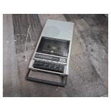 Vintage GE Slim Style Cassette Tape Recorder