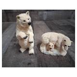 Polar Bear Figurine Lot