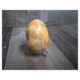 Polished Polychrome Jasper Egg Gemstone