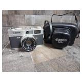 Vintage Canon Canonet QL19 Camera w/ Case