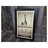 Mystic South Africa Tourist Poster Framed Print