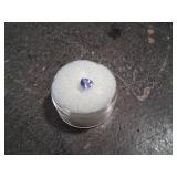 Loose Trillion Cut Blue Tanzanite .5ct Weight