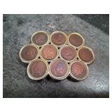 Vintage Indian Head Penny Belt Buckle