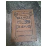 Antique Book 1925 Websters New Standard Dictionary