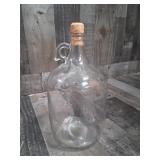 Vintage Carboy Glass 1 Gallon Jug