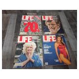 Vintage 1970s 80s Life Magazine Lot