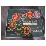 Vintage Boy Scouts Eagle Scout Badge Plaque