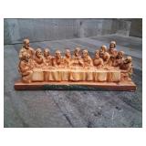 Da Vanci Last Supper Carved Figure