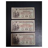 Vintage US Military Payment Certificate Lot
