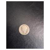 Antique 1918 Mercury Dime Winged Liberty Head Dime