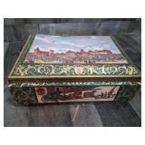 Vintage 1985 E. Otto Schmidt Cookie Tin