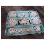 Vintage Kids Porcelain Tea Set Made in Japan