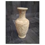 Vintage Norleans Hand Carved Italian Vase