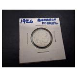 Antique 1926 Buffalo Nickel