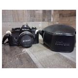 Vintage Nikon EM 35mm Camera w/ Case