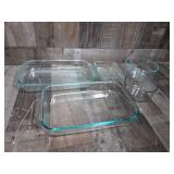Pyrex Glass 5 Piece Dish Lot
