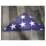 Vintage Military United States Memorial Flag