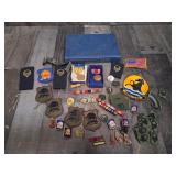 Misc Lot Vintage & Modern Military Medals Patches