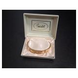 Vintage Speidel Gold Tone Cuff Bracelet